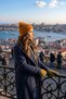 Women's Winter Knitwear Beanie Plain Knit Fold Detailed Soft Textured Beanie