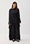 Saten Maxi Blouse Pants Suit - 6