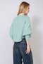 Bat Sleeves Crew Neck Tricot Sweater Mint - 4