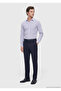 White Striped Regular Fit Long Woven Classic 100% Cotton Shirt - 3