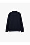 Regular Fit Long Sleeve Half Zip Sweatshirt - 2