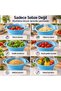 Flow Collapsible Food Grade Silicone Strainer, Bpa-Free Sgs & Fda Approved 100% Platinum Silicone, Food Grade, Odor and Stain Resistant, Food Grade, Double Handle Kitchen Strainer, Lm0018/12 - 8