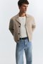 Crop Fit Faux Suede Jacket - 3