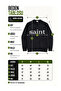 Oversize Lettered Cotton Wool Sweater - 4