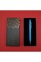 3 Ballpoint Pens – Turquoise Metal Pen with Mandala Patterned Box, Touchpen Feature, Gift Box, Ballpoint Pen - 2