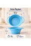 Flow Collapsible Food Grade Silicone Strainer, Bpa-Free Sgs & Fda Approved 100% Platinum Silicone, Food Grade, Odor and Stain Resistant, Food Grade, Double Handle Kitchen Strainer, Lm0018/12 - 5