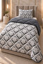 Prime |   Double-Sided Single Wellsoft Quilt Set |   155 X 215 cm |   Quilt |   Pillowcase |   Home Textiles - 3