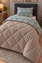 Prime |   Double-Sided Single Wellsoft Quilt Set |   155 X 215 cm |   Quilt |   Pillowcase |   Home Textiles - 4