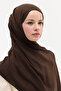 Comfort Cotton Shawl - Bitter Brown - 3