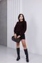 Crew Neck Lace Bowknot Sweater - 6