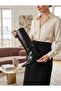 Women's Zipperless Pull-On Boots with Studded Heel, Stitched Heel, 5 cm Heel Height - 4
