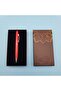 3 Pieces of Mandala Patterned Boxed Touchpen Ballpoint Pens – Red Metal Body, Touch Compatible, Gift Boxed, Stylus Pen - 2