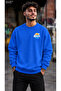 Men's Beach Party Palm Tree Printed Crew Neck Casual Regular Fit Sweatshirt