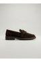 26Bk04-527 Genuine Leather Orthopedic Loafer Shoes for Women with Front Buckle Detail - 3