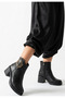 Women's Boots Black Leather Stylish Nunu - 3