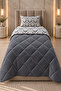 Prime |   Double-Sided Single Wellsoft Quilt Set |   155 X 215 cm |   Quilt |   Pillowcase |   Home Textiles - 2