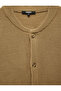 Long Sleeve College Collar Buttoned Knitwear Cardigan with Pockets - 3