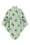 6 Months-6 Years Long Sleeve Baby Feeding Bib, Children's Activity Bib, Cotton, Liquid-Proof Inner Layer Towel Baby Feeding Bib - Avocado - 2