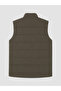 High Collar Quilted Patterned Boy's Vest - 2