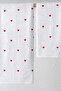 New Year's Gift Heart Embroidered 100% Cotton Gift Boxed Bath Towel Set (70X140 + 50X90 cm) Dowry & Gift Double Set - 8