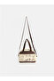 Beige Zippered and Printed Women's Lunch Bag - 5