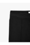 Viscose Blended Slim Fit Flared Trousers - 3