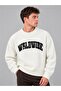 Oversize Wrlowıde Written Cotton Sweatshirt - 2