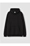Black Hooded Boys' Thick Sweatshirt - 5