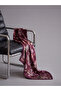 Burgundy Floral Women's Shawl - 2