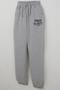 Boys' Sweatpants with Pocket and Lettering Printed on the Pocket, with Lacing Accessories, Ages 9-14, Gray Melange - 3