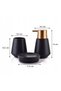 EDA BLACK set de baie dozator 350ml - 4