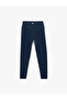 Sports Leggings High Waist Slim Fit with Stitching Detail - 2