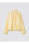 Drawstring Detailed High Collar Girls' Coat (W6) - 2