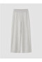   Gray Women's Sweatpants with Elastic Waist - 5