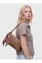 Quality Parts Leather-Look Women's Handbag with Scarf from Çelebi Store - 2