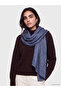 Gray Patterned Women's Shawl - 2