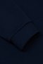 Women's Lola O-Neck, Regular Cut, Slit Three-Thread Cotton Sweatshirt Dark Blue - 6