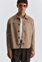 Relaxed Faux Suede Coat - 3