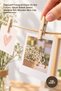 100 Pieces of Mini Wooden Pegs – Decorative Photo Clips and Note Holders, Wooden Mini Clips for Wedding Baby Favor Decoration