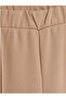 Brown Wide-Legged Girls' Sweatpants - 7