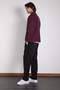 Oversize Wool Viscose Fabric Sweatshirt - 3
