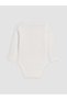 Two Mt Shop Quality Lcw Baby White 2-Piece Baby Girl Snap-On Bodysuit - 4