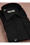 Slim Fit Groom's Suit Stone Collar Shirt - 3