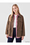 Alita City Lcw Vision Khaki Denim Straight Oversize Women's Jean Jacket with a Difference