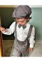 Herringbone Cap and Salopet 4-Piece Boys' Set - 2