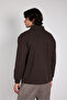 Oversize Wool Viscose Fabric Sweatshirt - 6