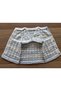 Seamless Hand Knitted 0-6 Months White Blue Tie-Dye Striped Baby Boy Vest - 4