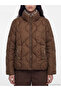 Texx Store Quality Lcw Vision Brown Stand Collar Quilted Women's Puffer Coat - 3