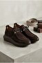 Women's Suede Leather Orthopedic Sole Walking Shoes - 3