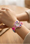 Powder Butterfly Figured Silicone Strap Children's Wristwatch - Educational Dial Children's Watch (Without Box) - 3